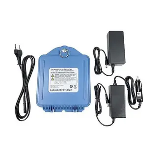 Radiodetection TX Li-Ion Battery Pack | Transmitter Power Kit | Mains & Automotive Chargers