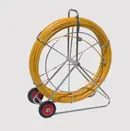 LCR9 Conduit Duct Rod | Glass Fibre Reinforced Epoxy | Galvanized Steel Frame Reel
