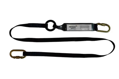 Abtech ABL2.0 | 2m Shock-Absorbing Fall Arrest Lanyard | EN355 Certified