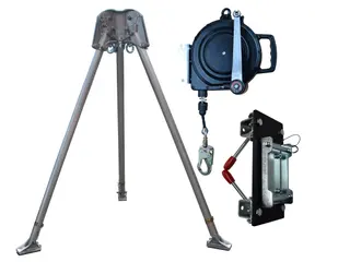 Abtech CST7KIT | Confined Space Tripod Kit | 30m Fall Arrest Recovery Winch