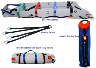 Abtech Safety SLIX100KIT | Rollable Rescue Stretcher Kit | CE & EN358 Certified