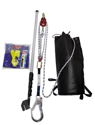 Abtech Safety VRS | 15m Vertical Rescue System | 4:1 Mechanical Advantage