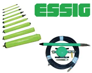 Essig 45mm Impact Mole | Horizontal Boring Tool | Pneumatic Soil Displacement