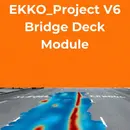 Radiodetection EKKO_Project V6 Bridge Deck Module | GPR Concrete Analysis | ASTM 6087 Mapping