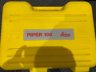 Leica Piper 100 Pipe Laser | 200m Red Laser | Waterproof Sewer Construction Tool
