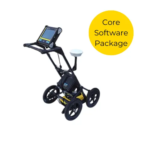 Radiodetection LMX150 FINDAR | High-Resolution GPR Bundle | Subsurface Mapping to 3m Depth