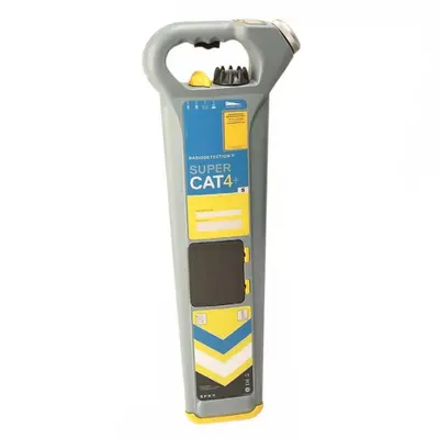 Radiodetection SuperCAT4+ S | Specialist Water & Drain Pipe Locator | Multi-Frequency Sonde Support