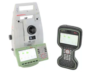 Leica TS16 5" Robotic Total Station | ATRplus Self-Learning | CS20 Controller
