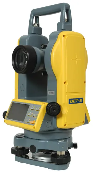 Spectra DET-2 Digital Theodolite | 2" Angle Accuracy | Precise Vertical Compensation