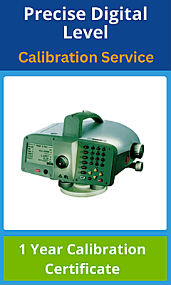 Precise digital level calibration
