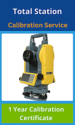 Total station calibration