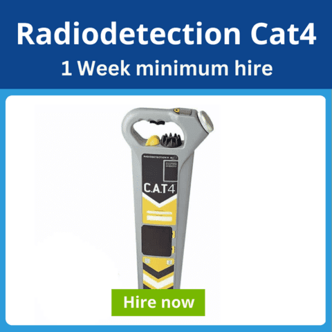Radiodetection cat4 hire