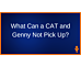 CAT and Genny Not Pick Up