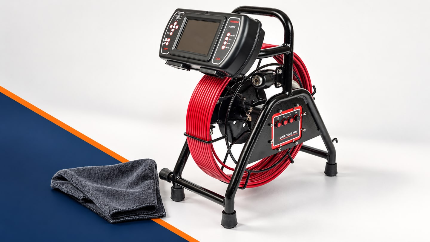 Drain Camera Push-Rod Care and Repair