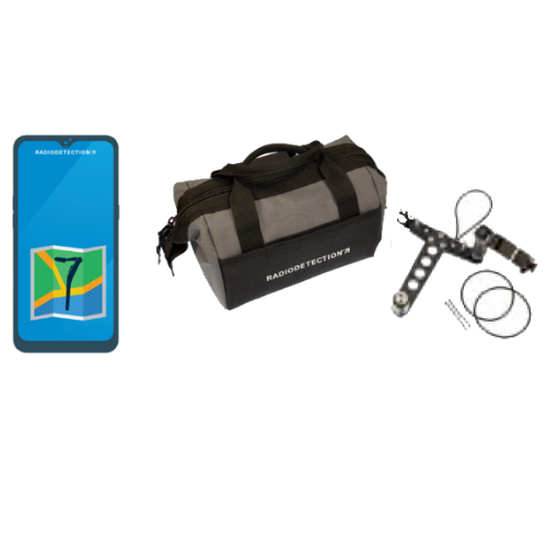 Radiodetection RD Map+ | External GNSS & Phone Support Integration Kit | High-Precision Mapping