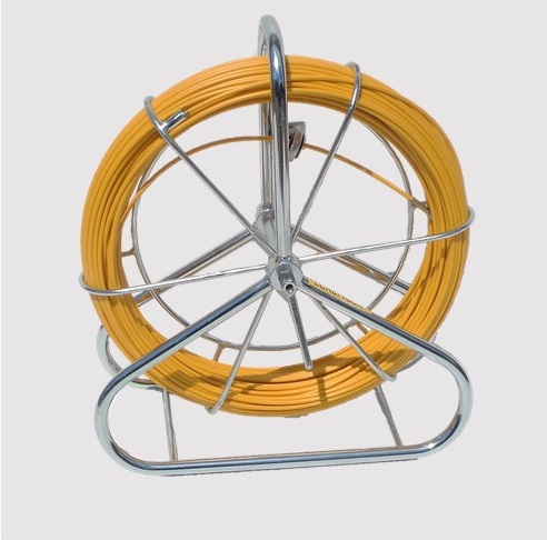 LCR6 Conduit Duct Rod | Glass Fibre Reinforced Epoxy | Galvanized Steel Frame Reel