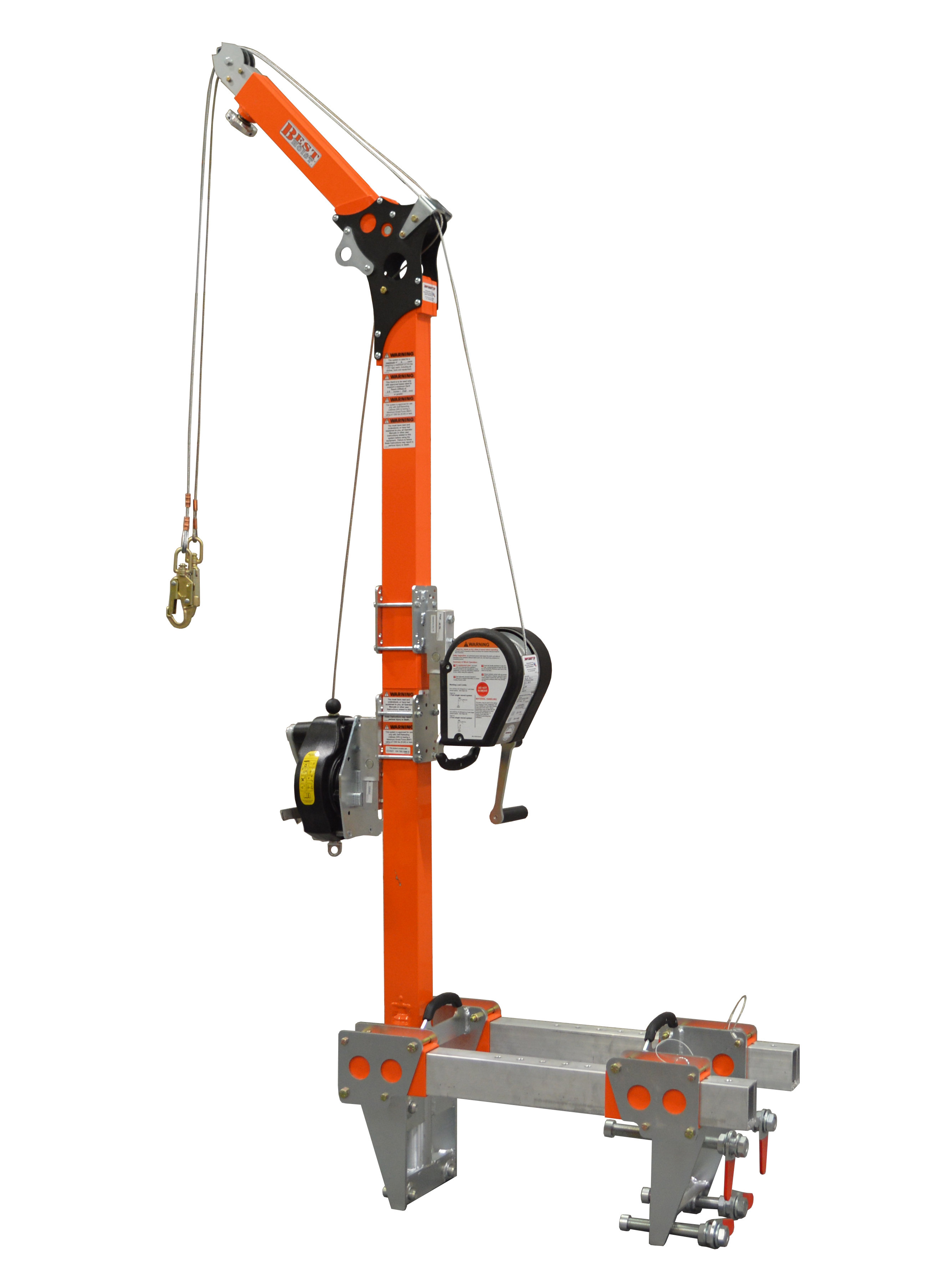 Abtech Safety 30029KIT Adjustable Barrel Mount Kit | Confined Space Entry System | EN795 Certified