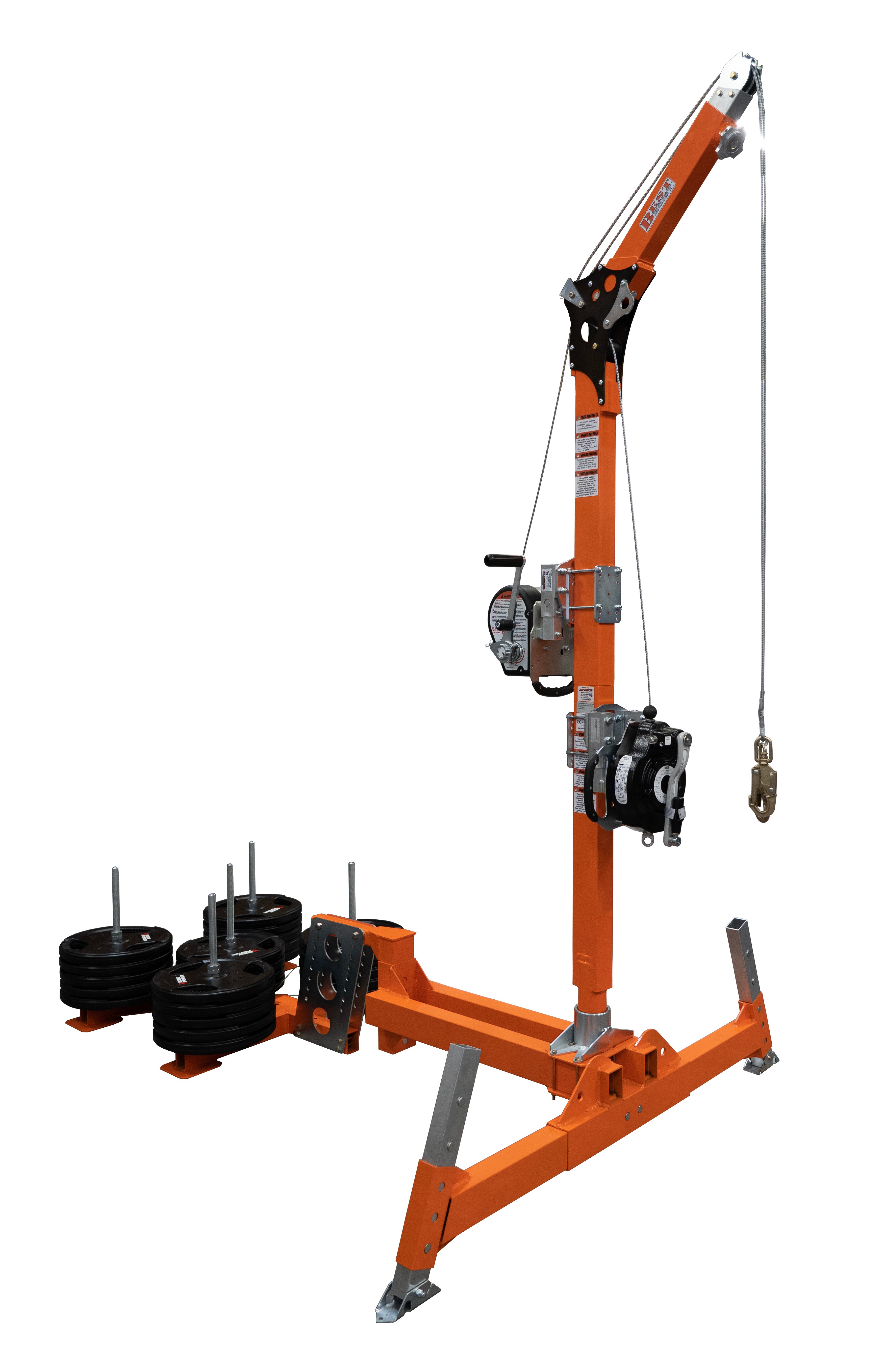 Abtech Safety Counterweight Davit Base Kit | Confined Space Anchor | 4:1 Safety Factor