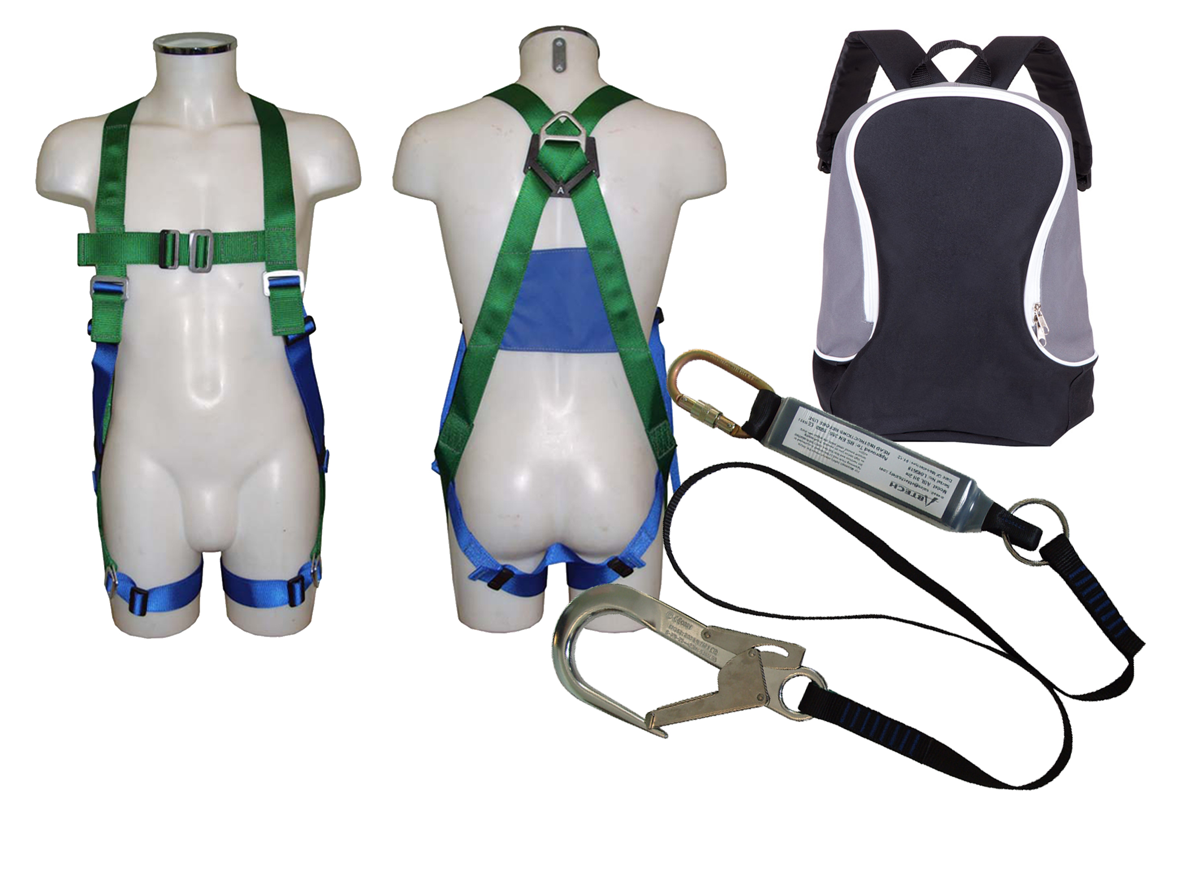 Abtech Safety Working @ Height Kit 1 | Fall Protection System | EN361 & EN355 Certified