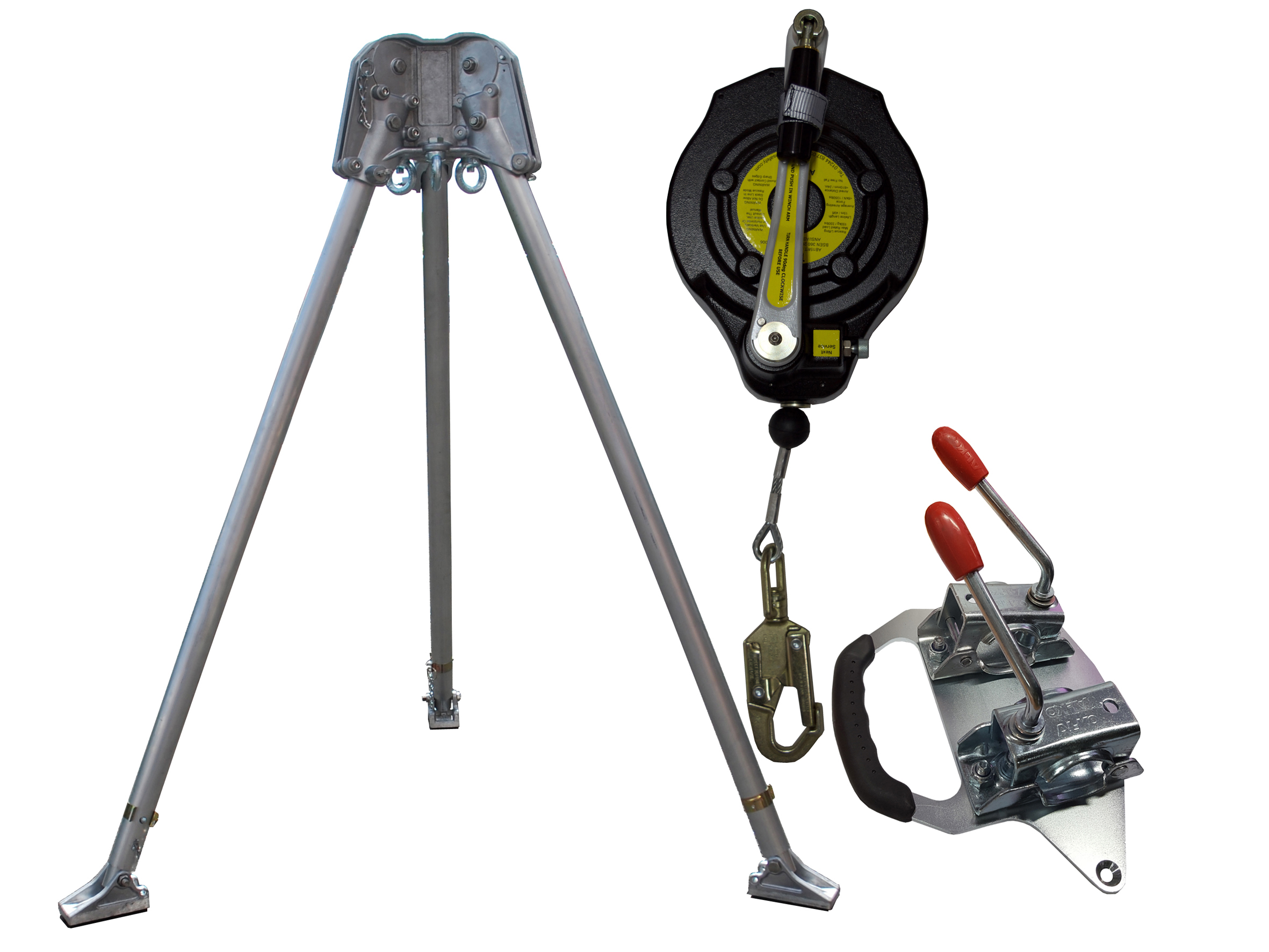 Abtech Safety CST1KIT | Confined Space Tripod Kit | 15m Fall Arrest & Recovery