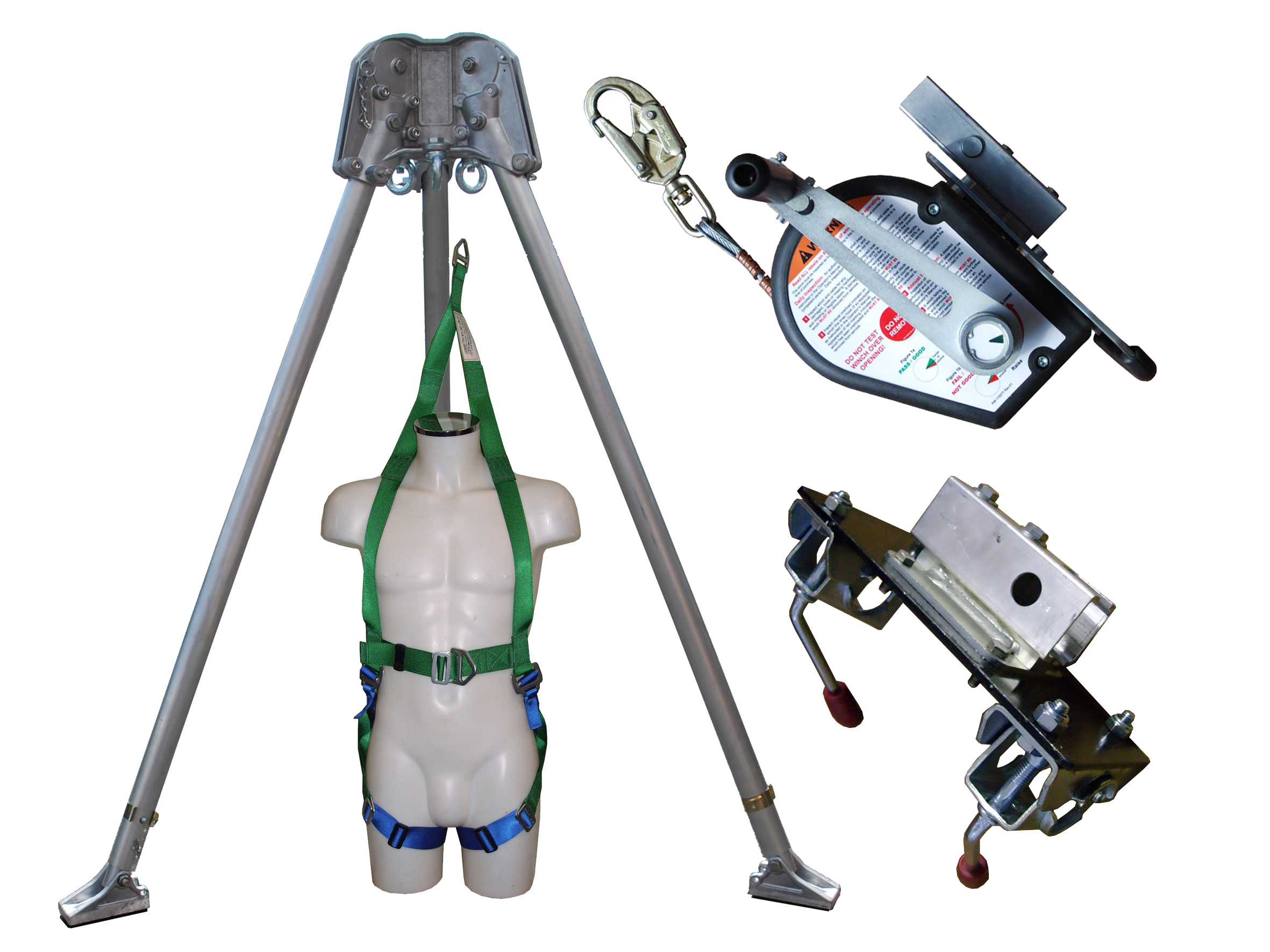 Abtech CST6KIT | Confined Space Entry & Rescue Kit | 30m Winch & T3 Tripod