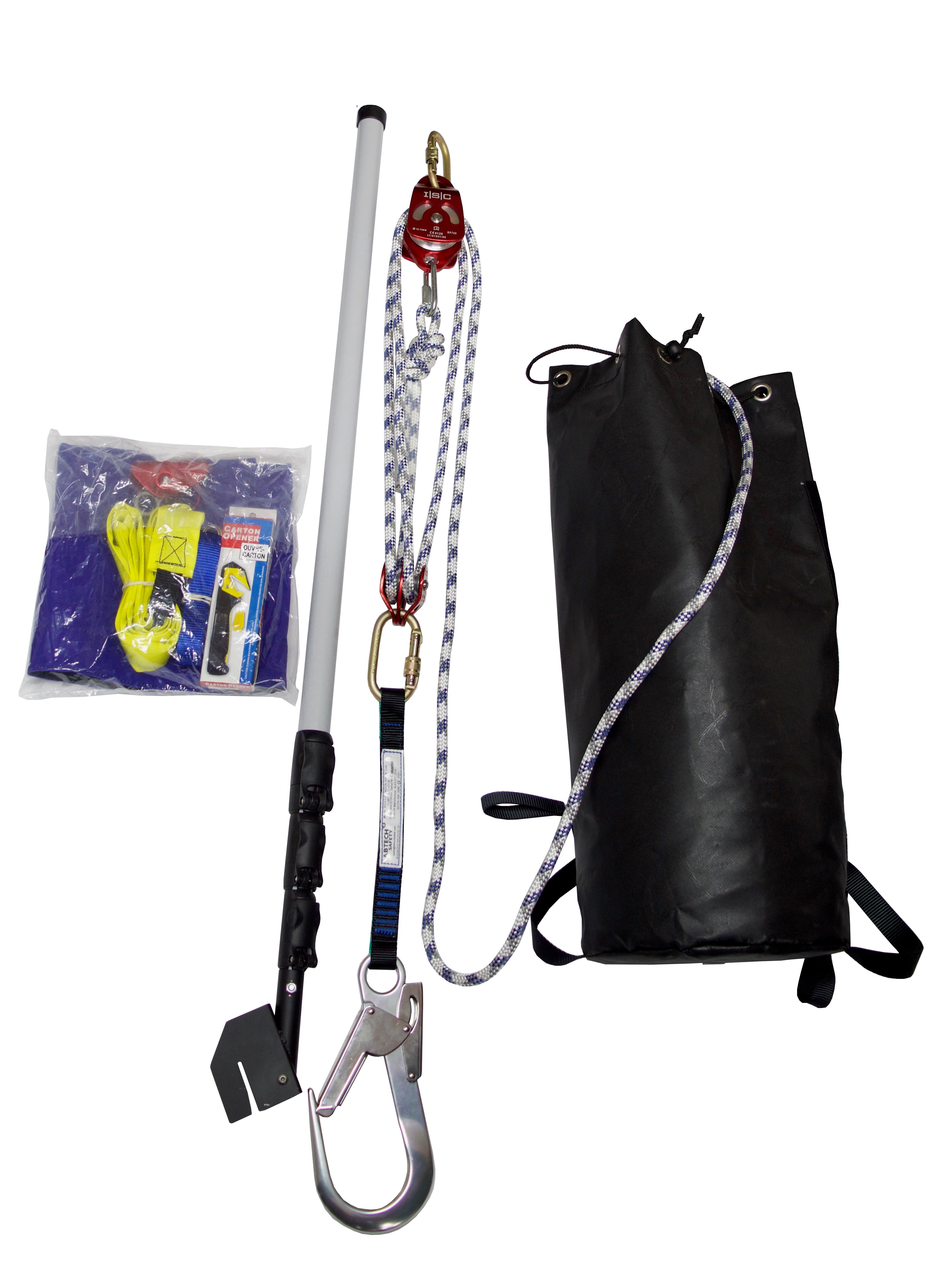 Abtech Safety VRS | 15m Vertical Rescue System | 4:1 Mechanical Advantage