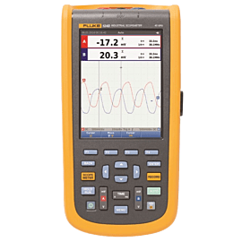 Fluke 124B Industrial ScopeMeter Hand-Held Oscilloscope 40MHz