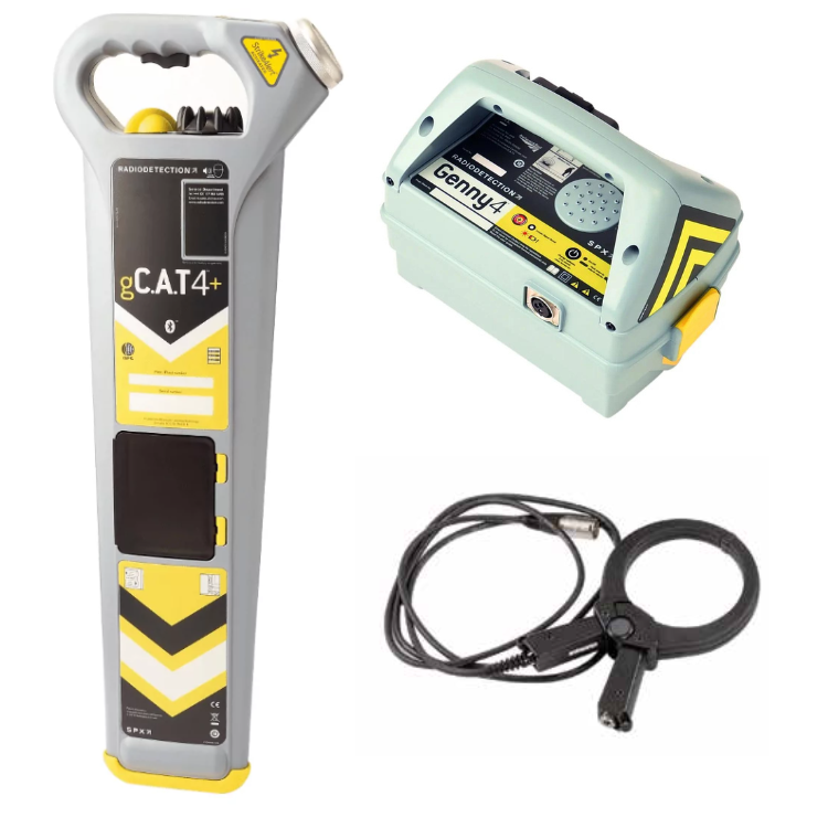 Radiodetection gCAT4+ Kit | GPS & Depth Locator | Professional Utility Detection System
