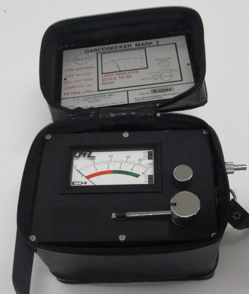GMI Gascoseeker MK1 | Refurbished Analogue Gas Detector | Certified Leak Location