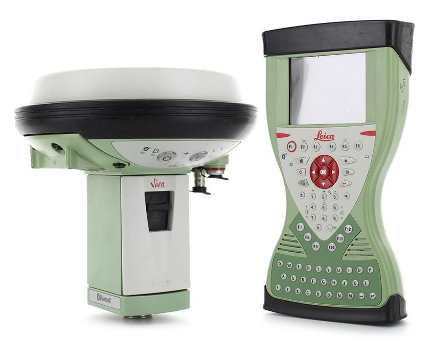 Leica GS15 GNSS RTK Base & Rover Receiver Set | Dual-Frequency Surveying | CS15 Field Controller