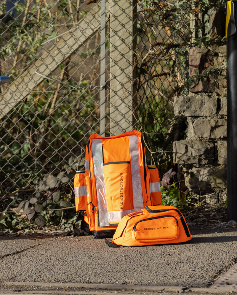 Radiodetection Soft Bag for Tx | Orange Hi-Viz | RIS3279 Compliant Field Protection