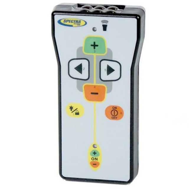 Spectra RC502 7-Button Full Function Remote | DG711 Pipe Laser Control