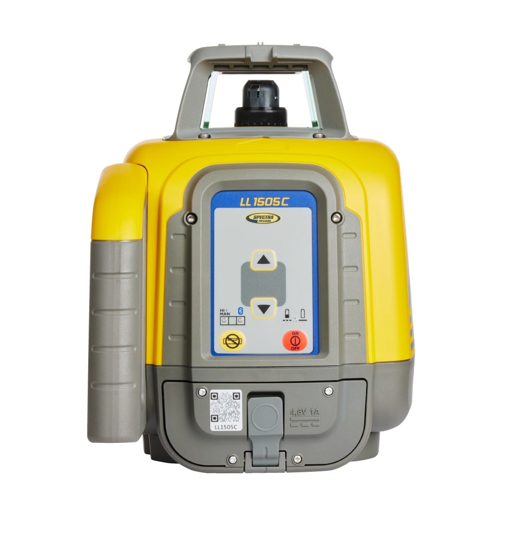 Spectra LL1505C-4 Horizontal Laser System | Turnkey Surveying Kit | Precision Leveling