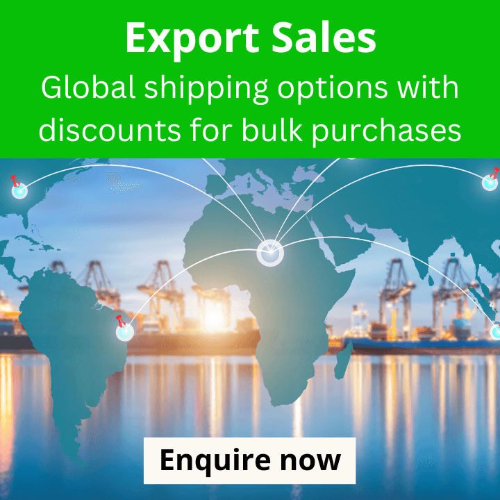 export sales with bulk buy discounts