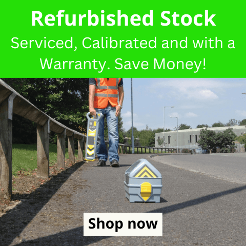 refurbished cable locators and survey equipment