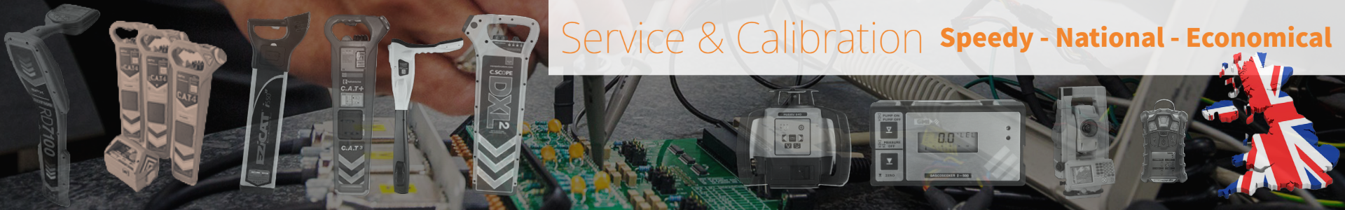 Calibration Services - Cable Locators - Gas Detectors - Survey Equipment - Lasers